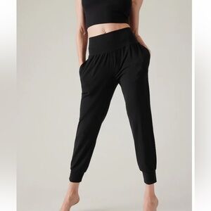EUC - Athleta Salutation Joggers - size XXS  and M - black